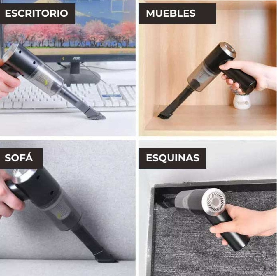 MINI ASPIRADORA 3 EN 1 - TURBOCLEAN